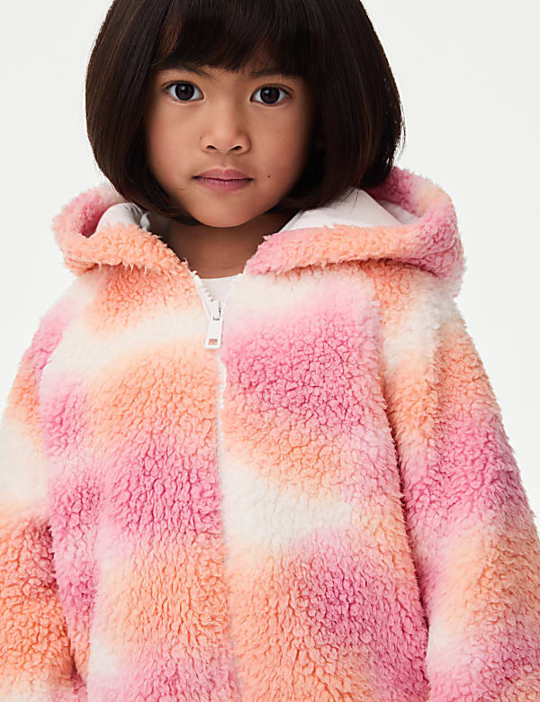 Borg Fleece Printed Jacket (1-10 Yrs) - IT