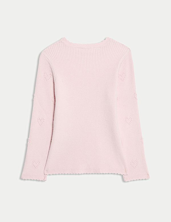 Heart Knitted Top (2-8 Yrs)