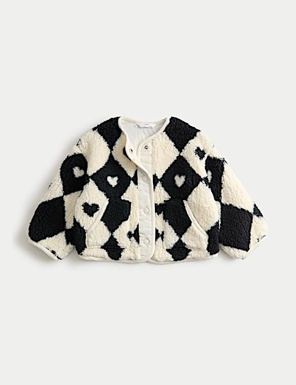 Harlequin Borg Jacket (2-8 Yrs) - JO