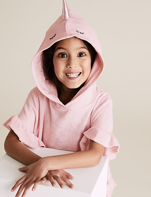 Cotton Unicorn Poncho