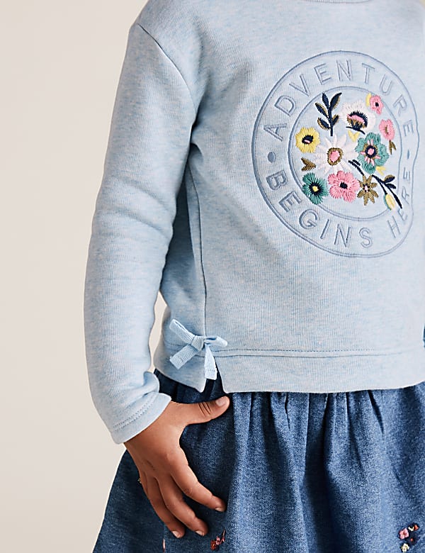 Adventure Floral Sweatshirt (2-7 Yrs)