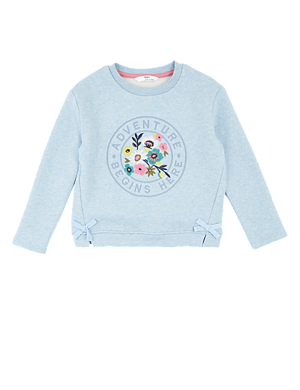 Adventure Floral Sweatshirt (2-7 Yrs)