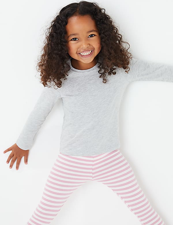 5 Pack Cotton Rich Marshmallows Slogan Tops (3 Mths - 7 Yrs)