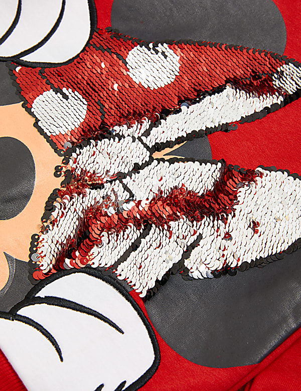 Buy Disney Minnie Mouse Sequin Sweatshirt 2 7 Yrs at Marks Spencer