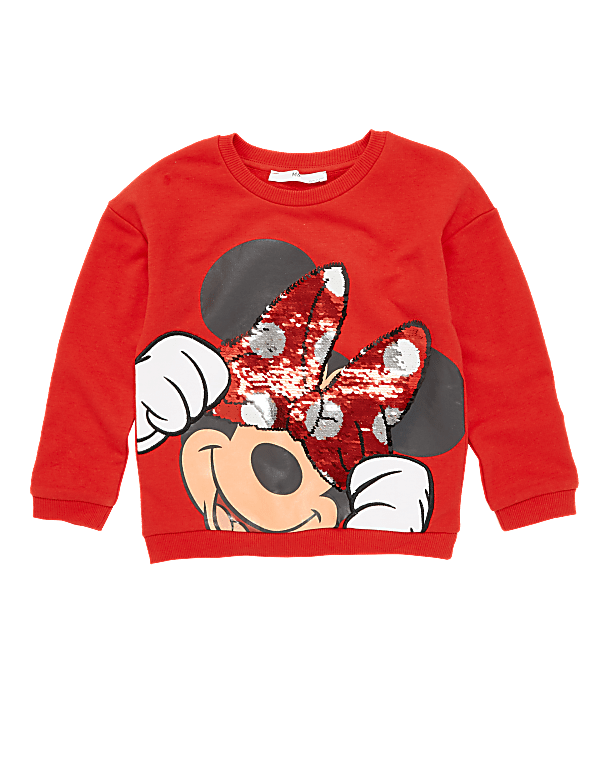 Disney Minnie Mouse™ Sequin Sweatshirt (2-7 Yrs)