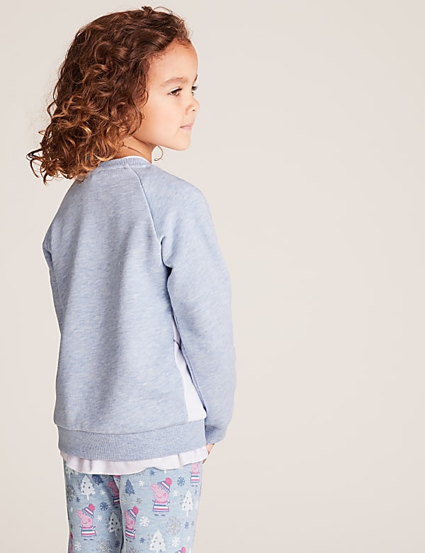 Peppa Pig™ Glitter Sweatshirt (2-7 Yrs)