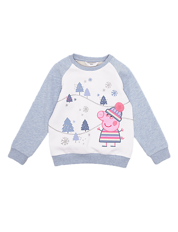 Peppa Pig™ Glitter Sweatshirt (2-7 Yrs)