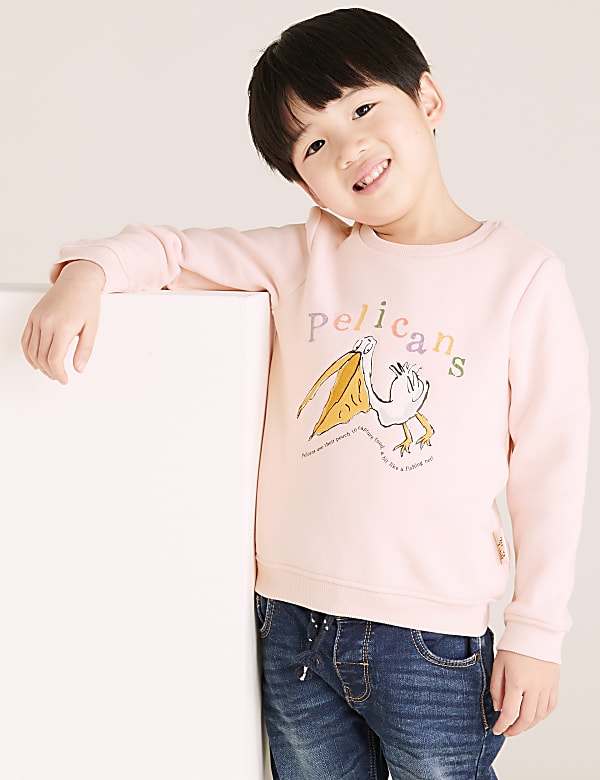 Roald Dahl™ & NHM™ Pelican Sweatshirt
