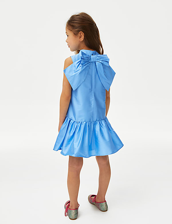 Organza Bow Dress (2-7 Yrs)