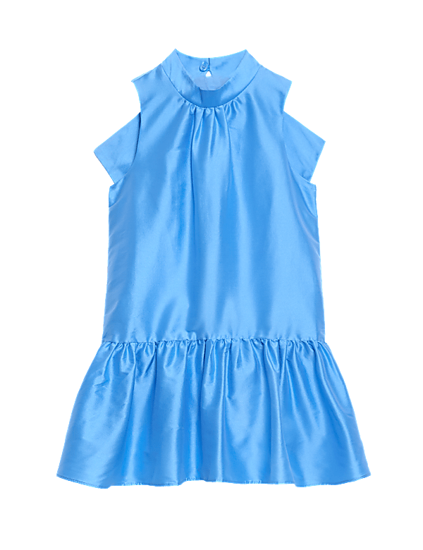 Organza Bow Dress (2-7 Yrs)