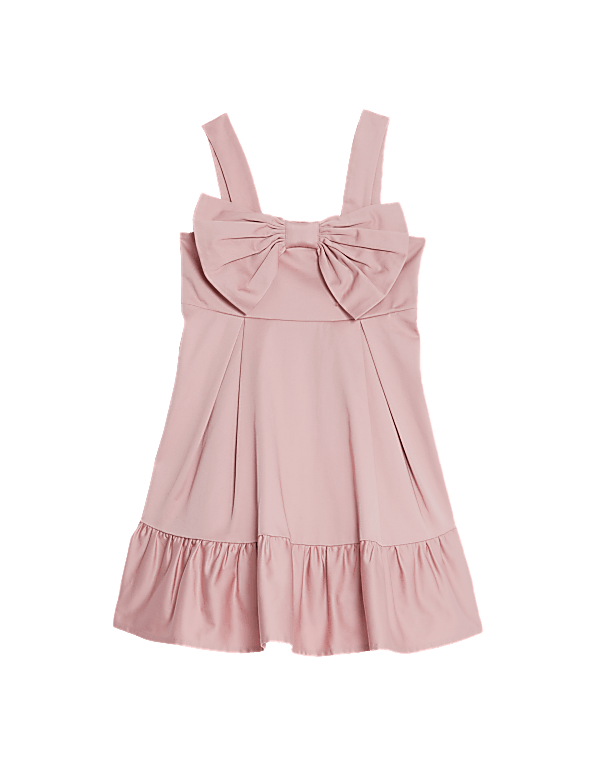 Buy Cotton Rich Sateen Floral Dress (2-7 Yrs) at Marks & Spencer