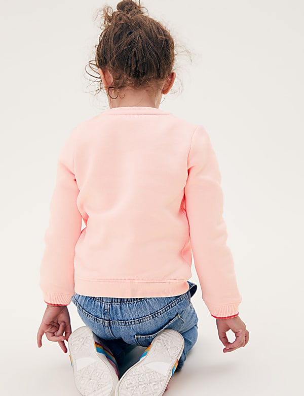 Cotton Patterned Sweatshirt