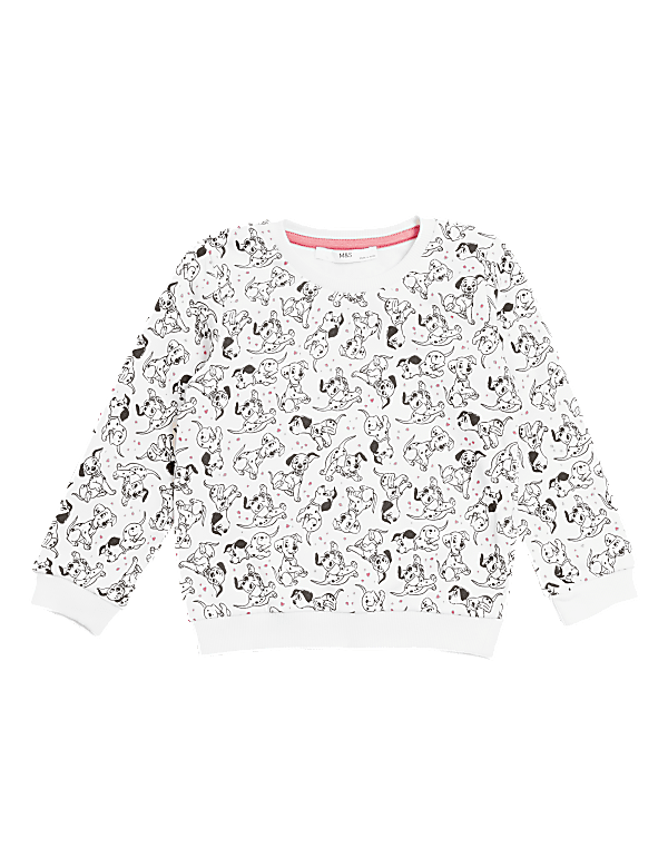 Cotton Disney 101 Dalmatians™ Sweatshirt (2-7 Yrs)
