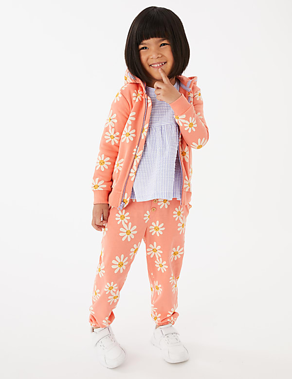 Cotton Rich Daisy Hoodie (2-7 Yrs)