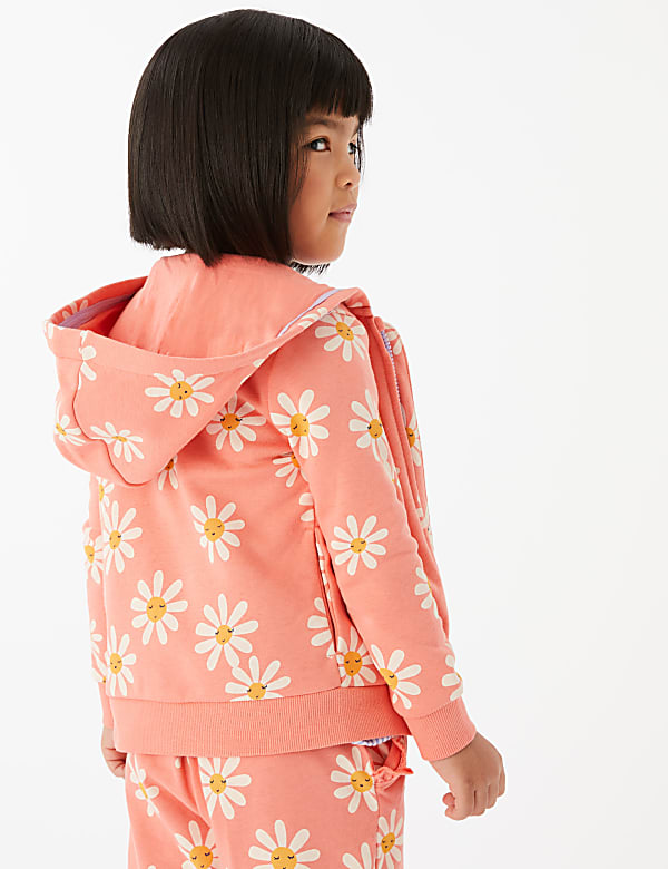 Cotton Rich Daisy Hoodie (2-7 Yrs)