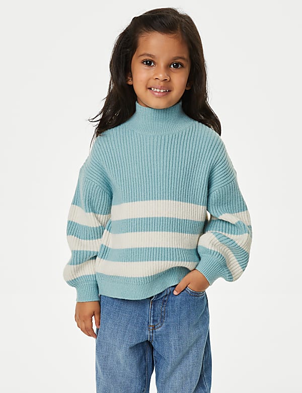 Buy Striped Jumper 2 8 Yrs at Marks Spencer