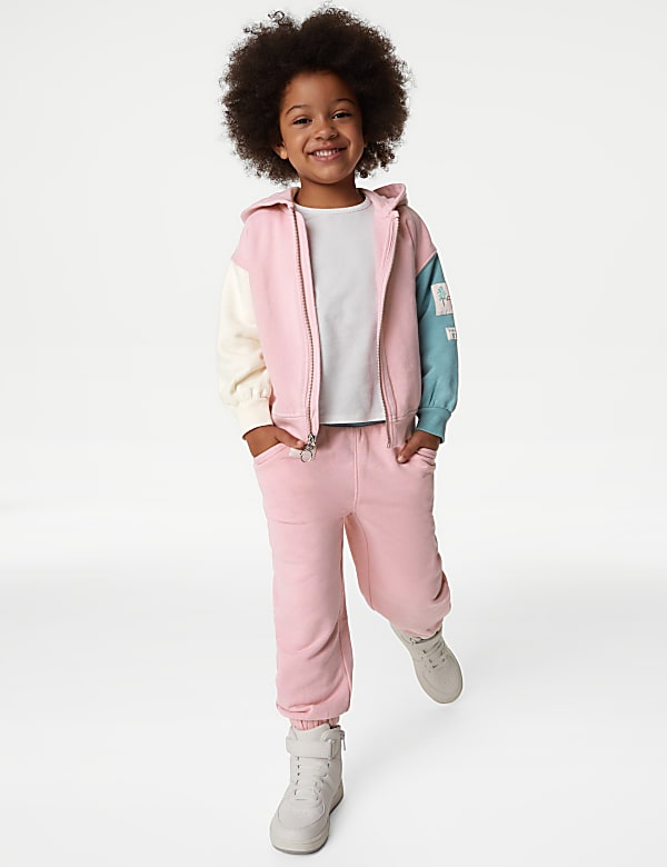 Cotton Rich Zip Hoodie (2-8 Yrs)