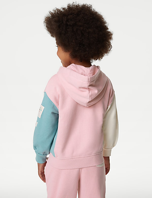 Cotton Rich Zip Hoodie (2-8 Yrs)