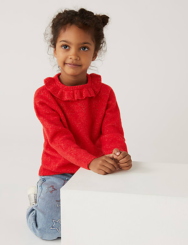 Pointelle Jumper