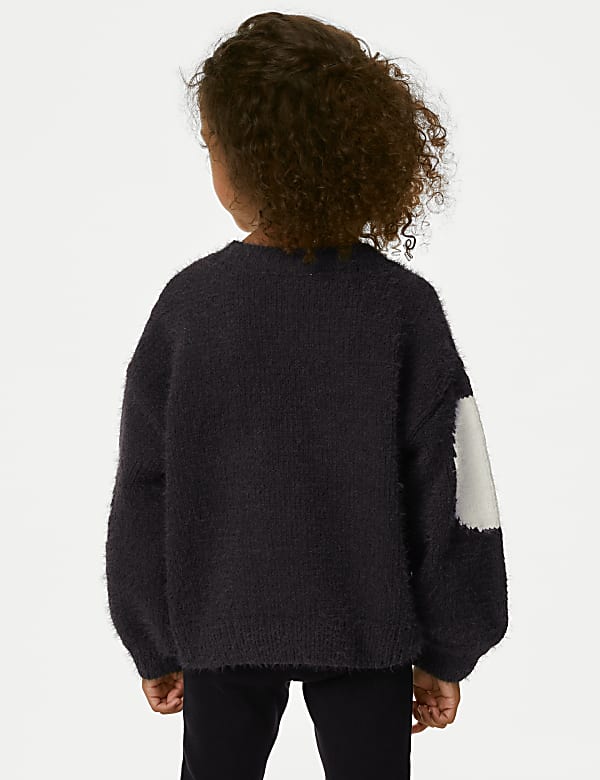 Knitted Spotted Jumper (2-8 Yrs)