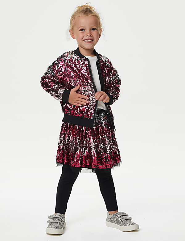 Sequin Bomber (2-8 Yrs)