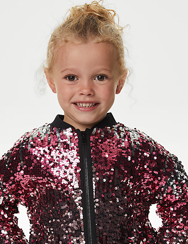 Sequin Bomber (2-8 Yrs)