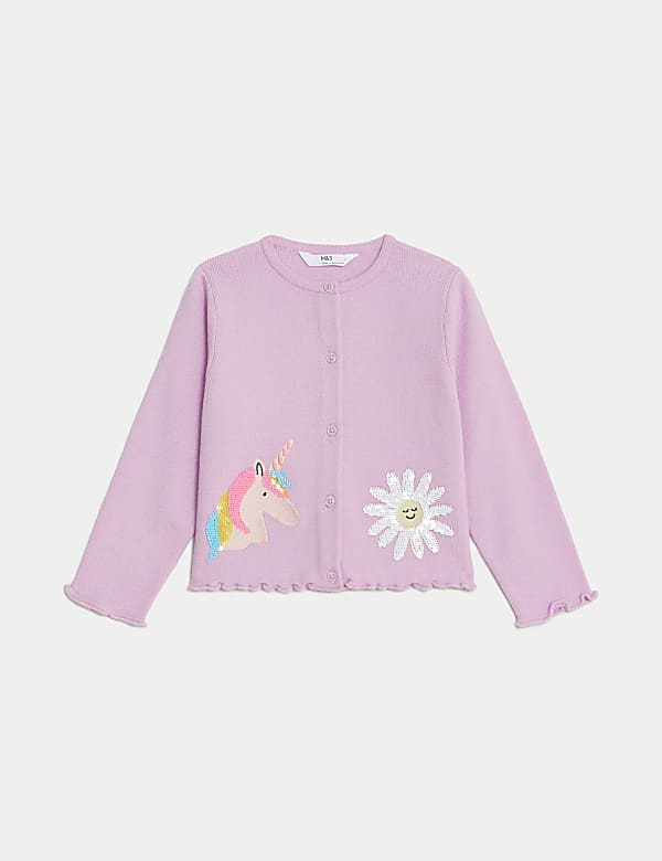 Sequin Embellished Cardigan (2-8 Yrs) - IT