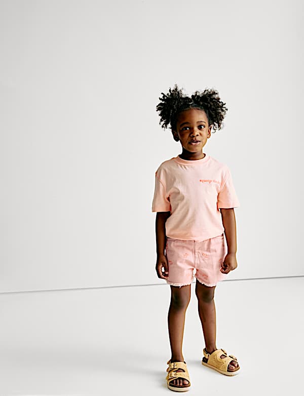Pure Cotton Squeeze the Day T-Shirt (2-8 Yrs)