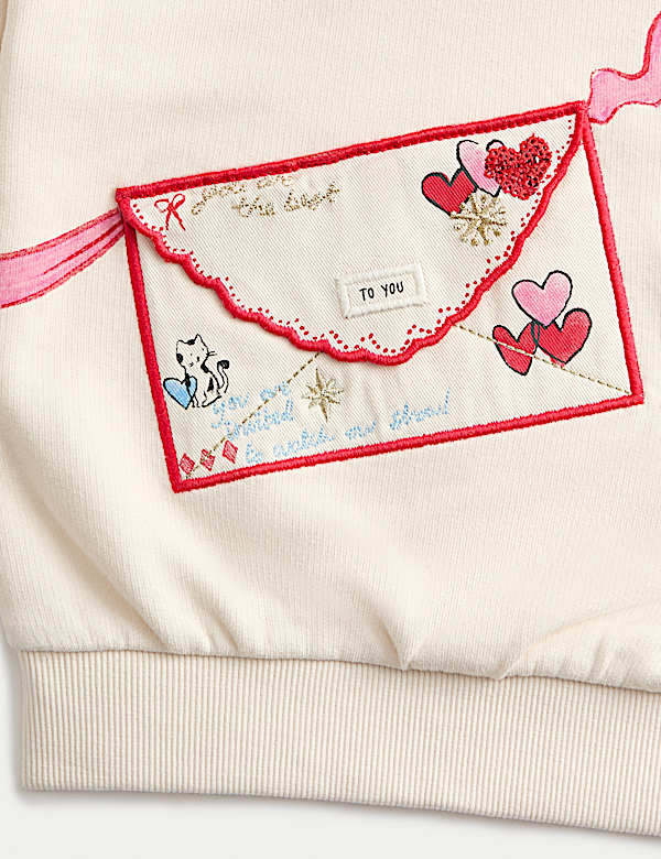 Cotton Rich Envelope Sweatshirt (2-8 Yrs) - NZ