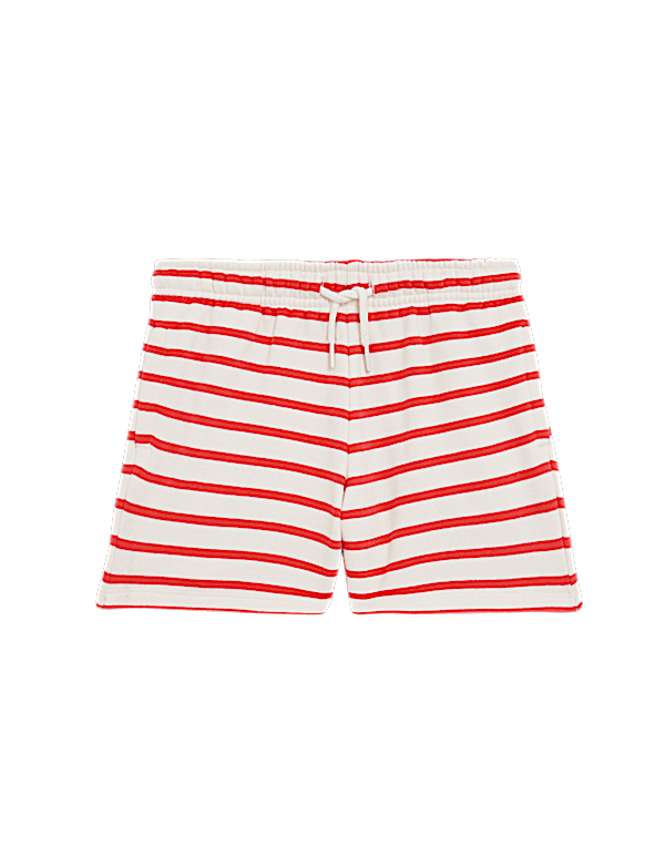 Cotton Rich Jersey Striped Shorts (2-8 Yrs)