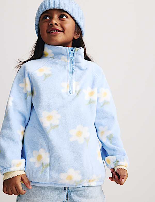 Floral Micro Fleece (2-8 Yrs) - US