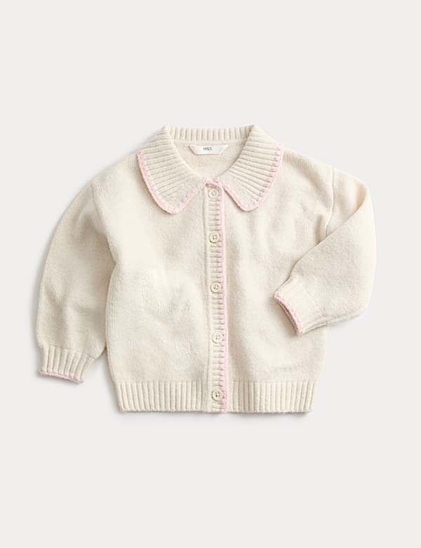 Blanket Stitch Cardigan (2-8 Yrs) - CZ