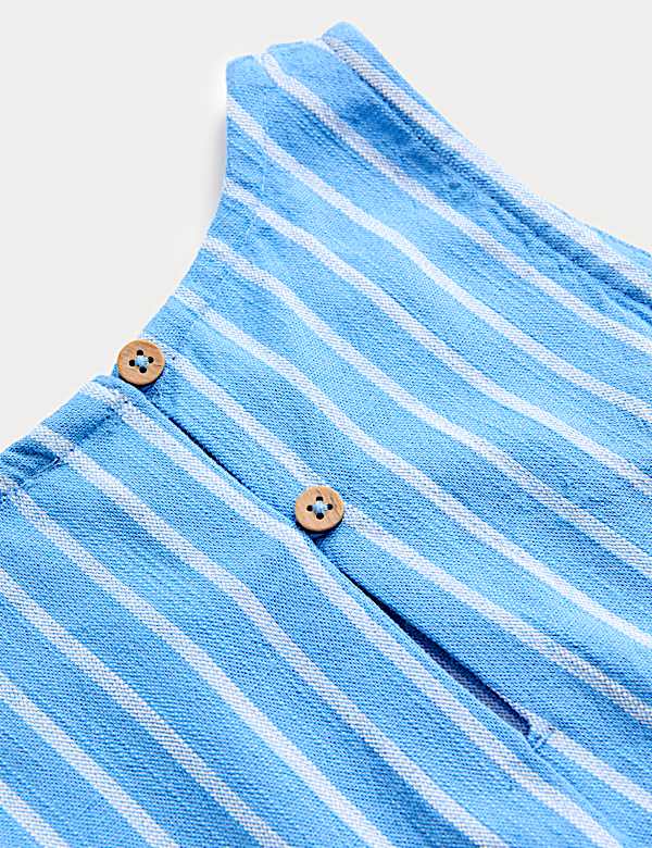 2 Piece Cotton Rich Striped Outfit (2-8 Yrs) - JO