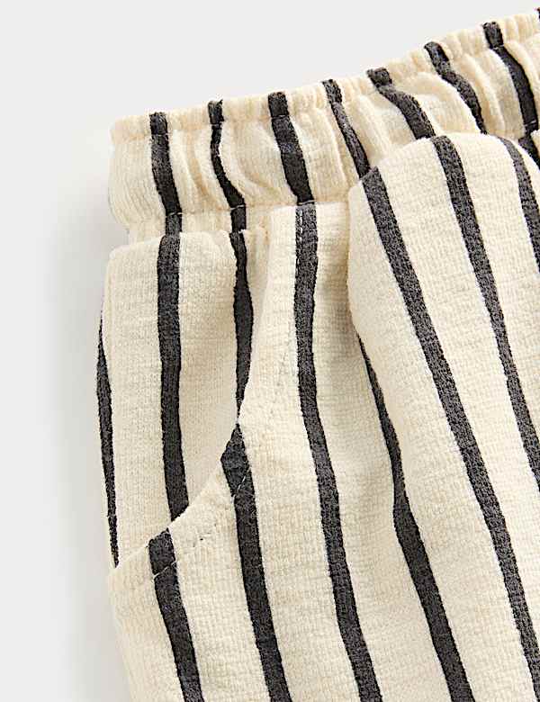 Pure Cotton Striped Trousers (2-10 Yrs)