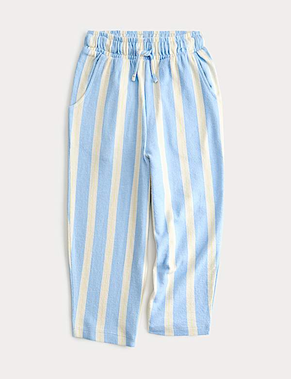 Pure Cotton Striped Trousers (2-10 Yrs)