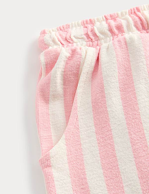 Pure Cotton Striped Trousers (2-10 Yrs)