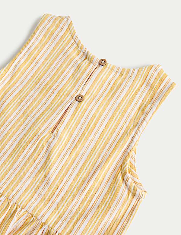 Cotton Rich Stripe Trouser Set (2-10 Years)