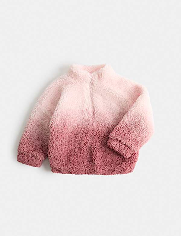 Veste ombr&eacute;e imitation peau de mouton (du 2 au 10 ans) - LU