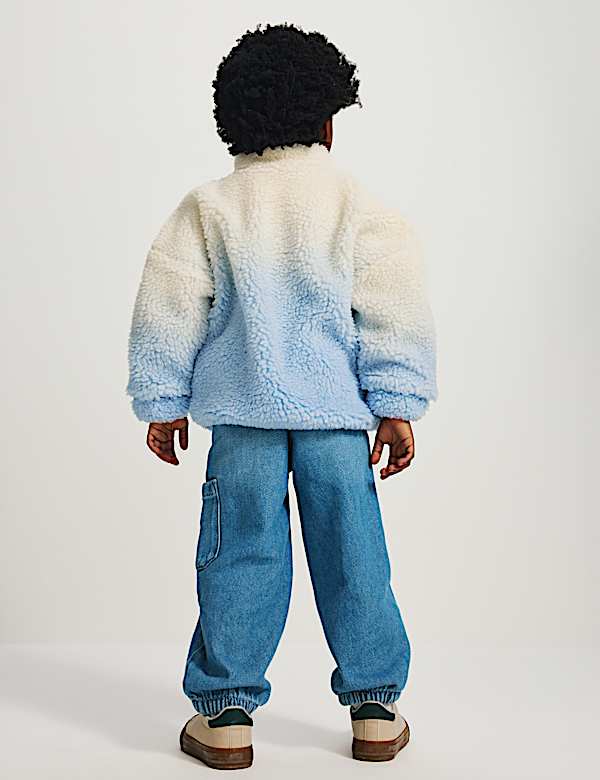 Veste ombr&eacute;e imitation peau de mouton (du 2 au 10 ans) - CA