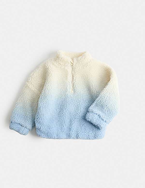 Veste ombr&eacute;e imitation peau de mouton (du 2 au 10 ans) - CA