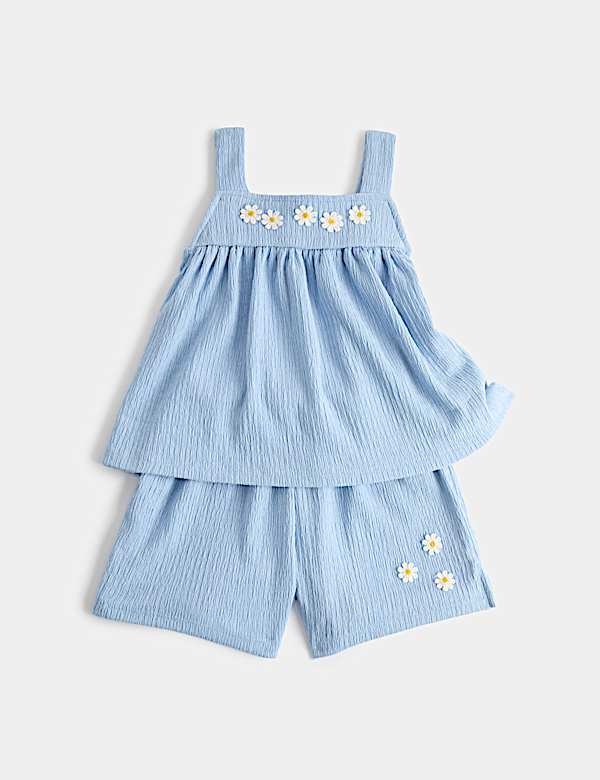 2 Piece Jersey Textured Outfit (2-8 Yrs) - NZ