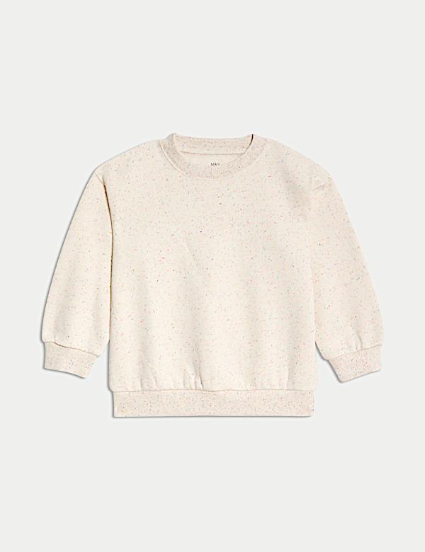 Cotton Rich Neppy Sweatshirt (2-8 Yrs) - US