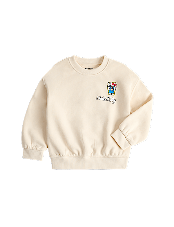 Cotton Rich Hello Kitty&trade; Sweatshirt (2-8 Yrs)