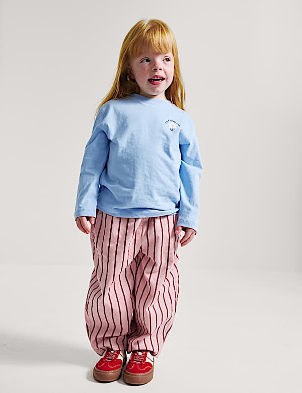 Pure Cotton Flower Top (2-8 Yrs) - CN