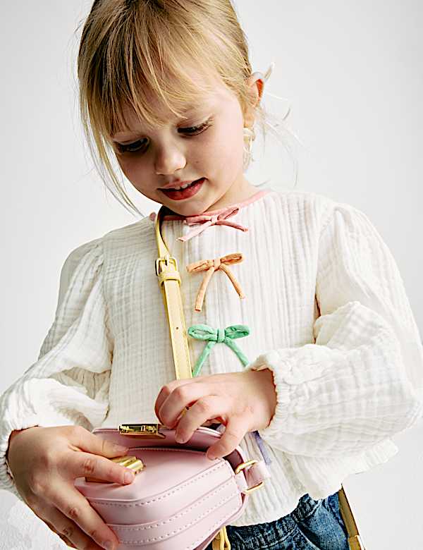 Pure Cotton Bow Top (2-16 Yrs)