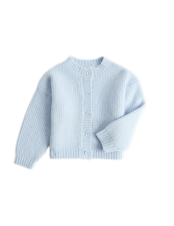 Knitted Cardigan with Wool (2-8 Years)