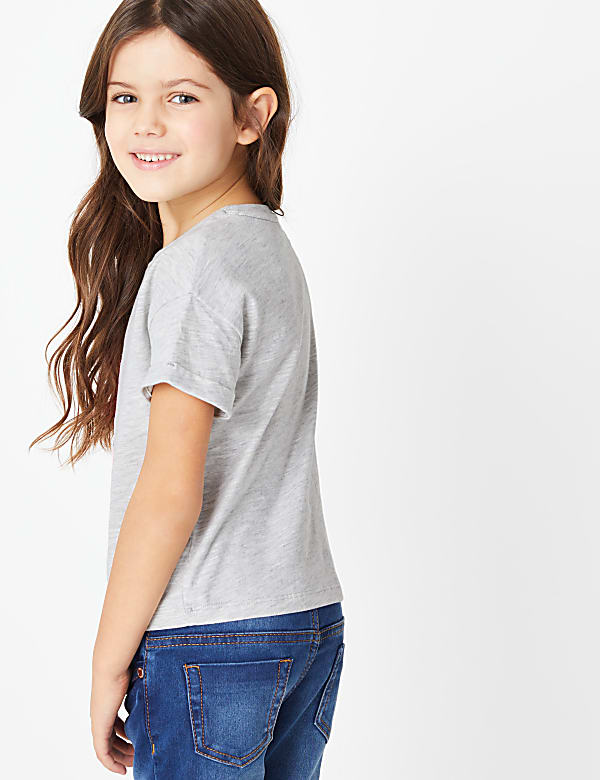 Reversible Sequin Juice Box T-Shirt (2-7 Years)
