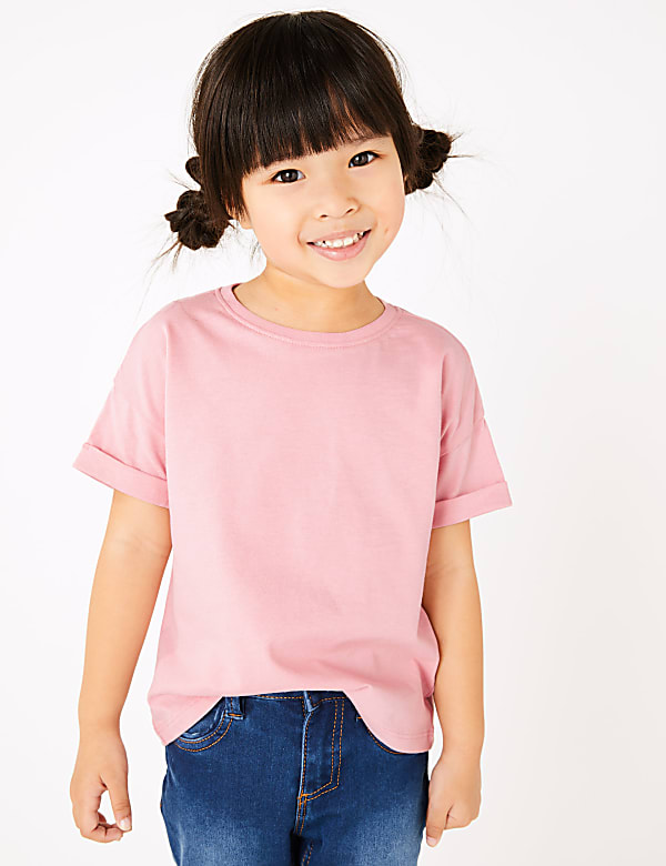 3 Pack Cotton Unicorn T-Shirts (2-7 Yrs)