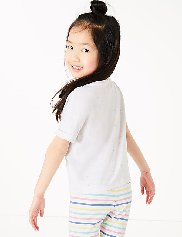Reversible Sequin Ice Cream T-shirt (2-7 Yrs)