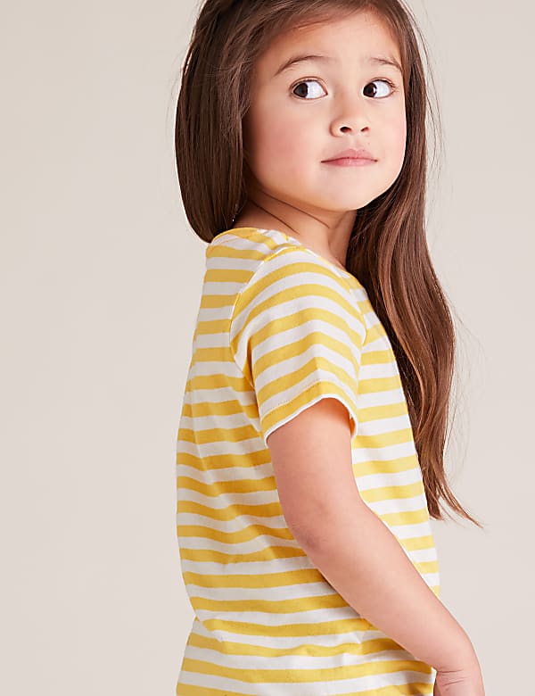 Pure Cotton Sequin Milkshake T-Shirt (2-7 Yrs)